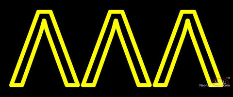 Lambda Lambda Lambda Neon Sign