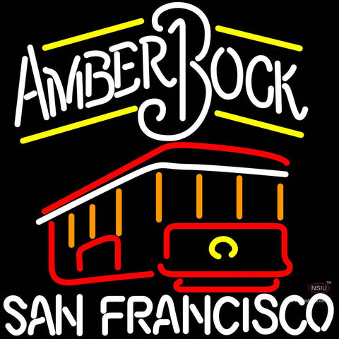 Michelob Amber Bock San Francisco Neon Beer Sign 