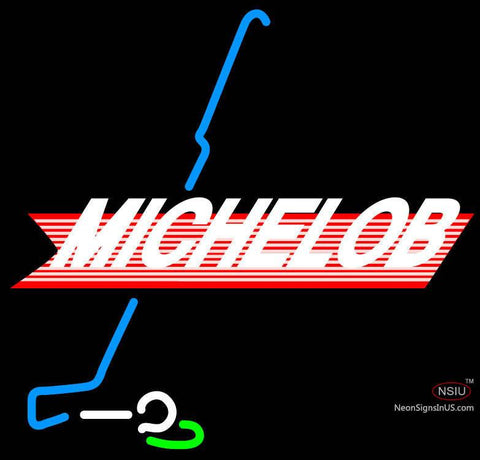 Michelob Golf Putter Neon Beer Sign x 
