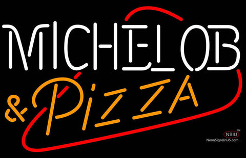 Michelob Pizza Neon Beer Sign 