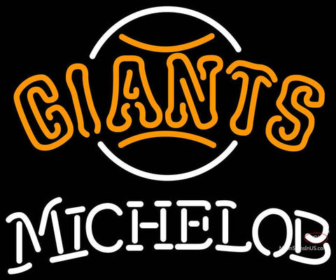 Michelob San Francisco Giants MLB Neon Sign   