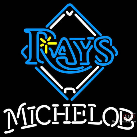 Michelob Tampa Bay Rays MLB Neon Sign   