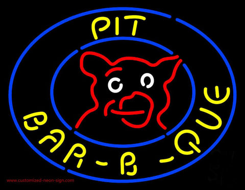 Pit BBQ Neon Sign 