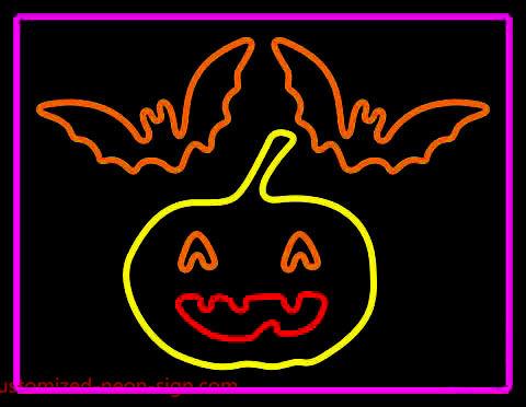 Halloween Handmade Art Neon Sign 