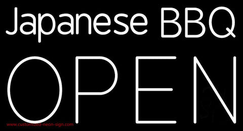 Japanese BBQ Open Neon Sign 