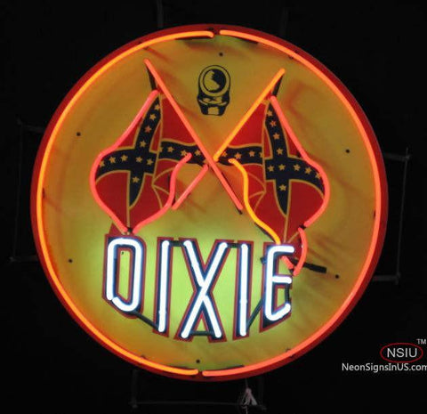 Dixie Gasoline Neon Sign 