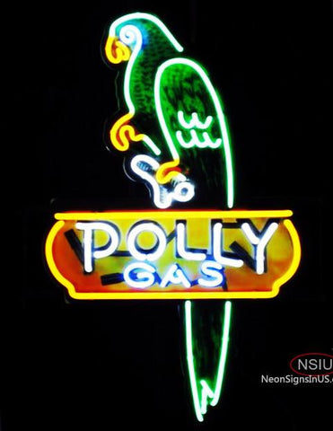 Polly Gas Neon Sign