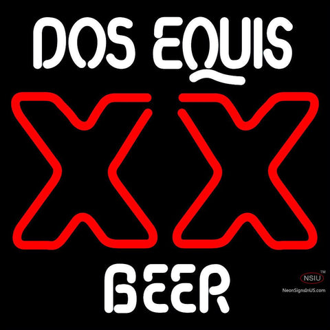 DOS Equis Beer Neon Sign 