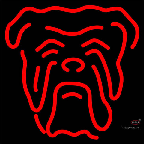 Red Dog Head Neon Beer Sign 