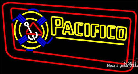 Pacifico Rope Inlaid Neon Beer Sign