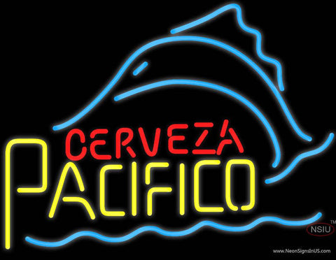 Cerveza Pacifico Sailfish Neon Beer Sign