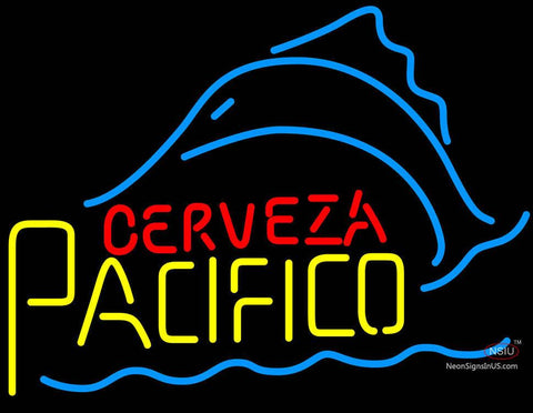 Cerveza Pacifico Sailfish Neon Beer Sign 