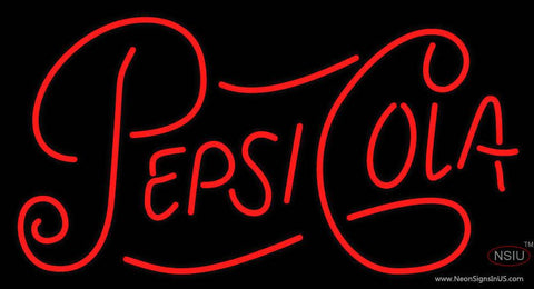 Pepsi Cola Real Neon Glass Tube Neon Sign 