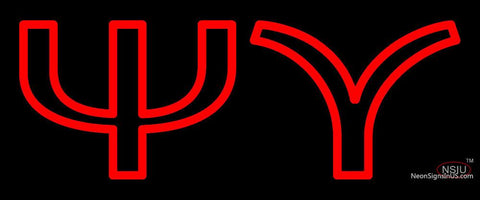Psi Upsilon Neon Sign