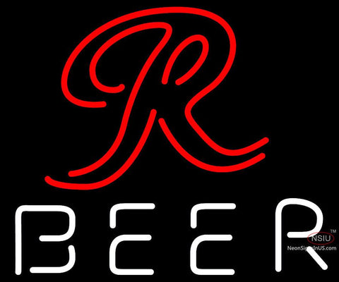 Rainier R Logo Neon Beer Sign x 