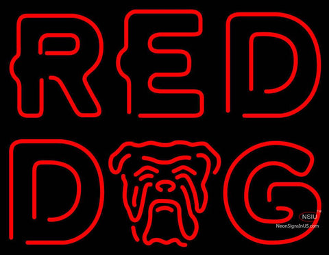 Red Dog Neon Sign 