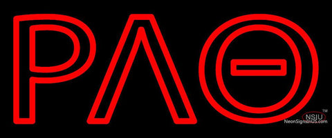 Rho Lambda Theta Neon Sign