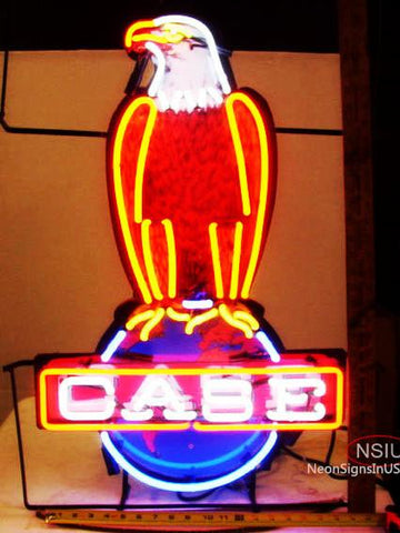 Richfield Case Gasoline Neon Sign