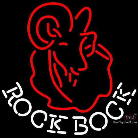 Rolling Rock Bock Neon Beer Sign x 