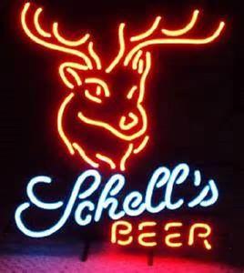 New Schell's Beer Deer Neon Sign 