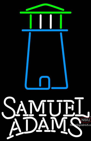 Samual Adams Lighthouse Art Neon Beer Sign 