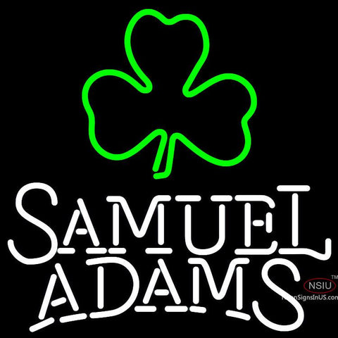 Samuel Adams Green Clover Neon Beer Sign x 