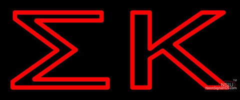 Sigma Kappa Neon Sign