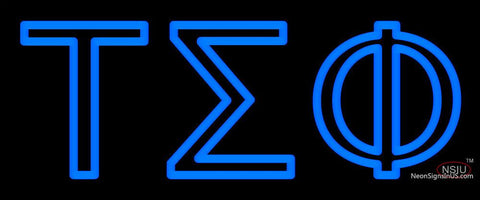 Tau Sigma Phi Neon Sign
