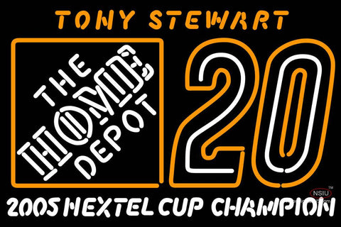 Tony Stewart # Neon Sign Nascar 