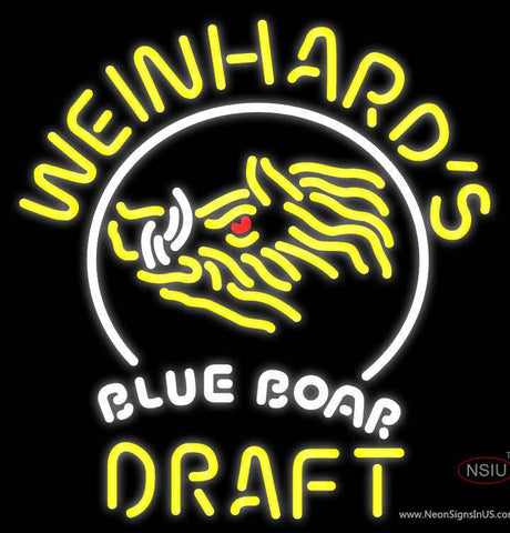 Weinhard's Blue Boar Neon Beer Sign 