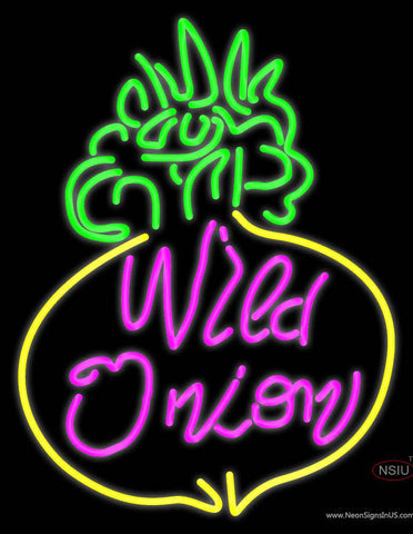 Wild Onion Real Neon Glass Tube Neon Sign 