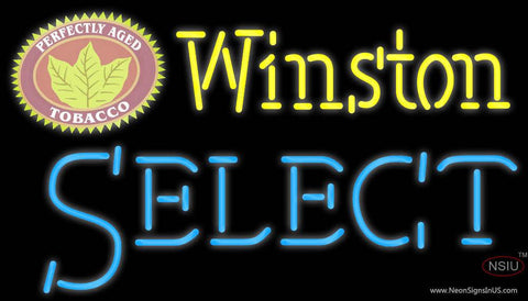 Winston Select Cigarettes Neon Beer Sign 