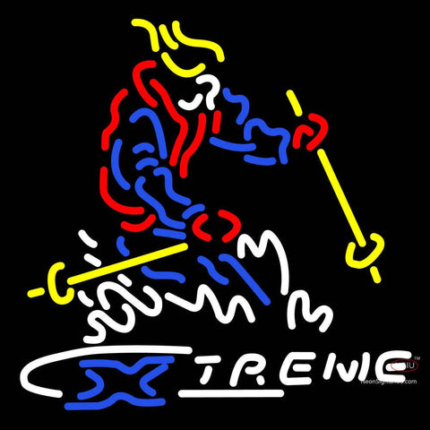 Xtreme Skier Neon Sign