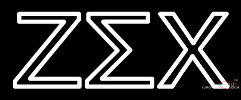 Zeta Sigma Chi Neon Sign 