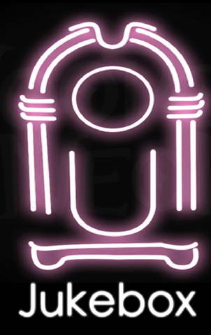 Juke Box  Handmade Art Neon Sign