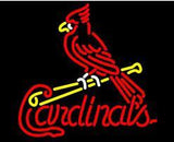 Budweiser St Louis Cardinals Mlb Handmade Art Neon Sign Giant