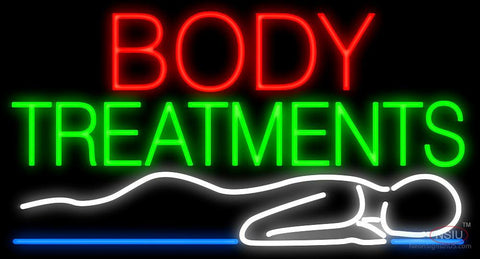 Body Treatments Neon Sign 