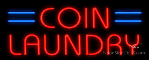 Coin Laundry Neon Sign 