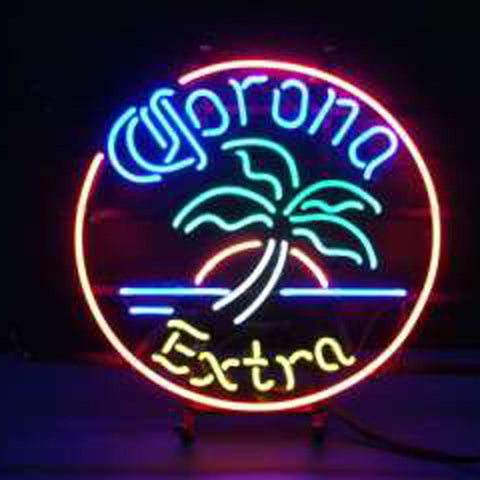 Corona Extra Crown Logo Promotional Beer Sign New Bar Mirror Neon 