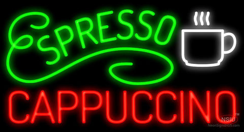Espresso Cappuccino Neon Sign 