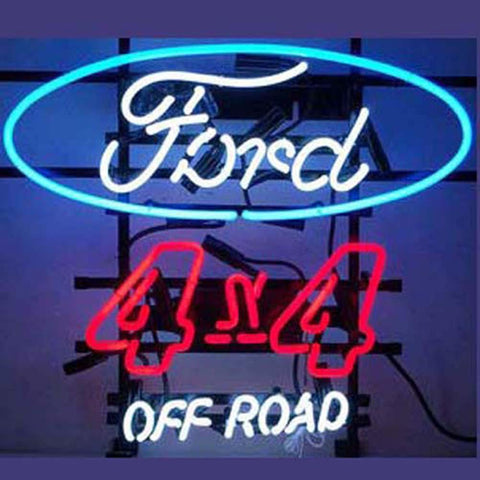 Professional  Ford 4X4 Off Road Shop Open Neon Sign 