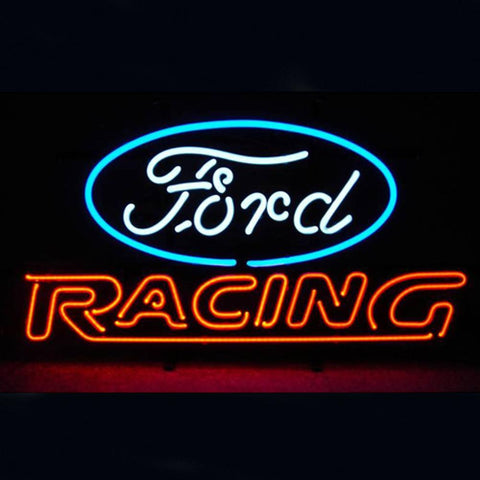 Professional  Ford American Auto Ford Racing Shop Open Neon Sign 