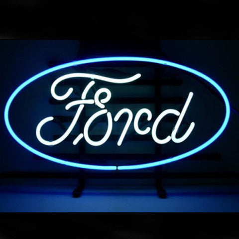 Professional  Ford Shop Open Neon Sign 
