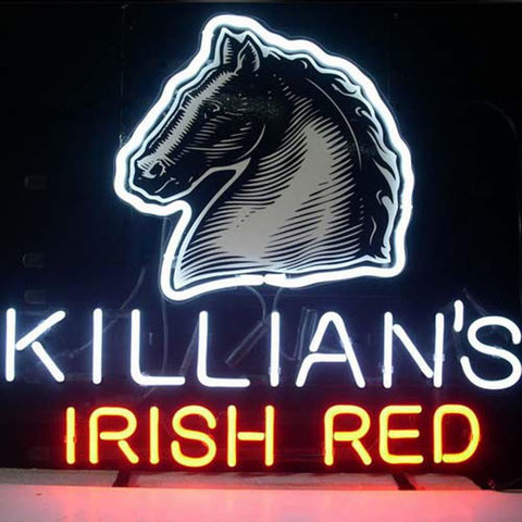 Professional  Killians Irish Red Lager Beer Bar Open Neon Signs