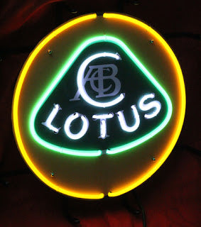 Lotus car neon sign 