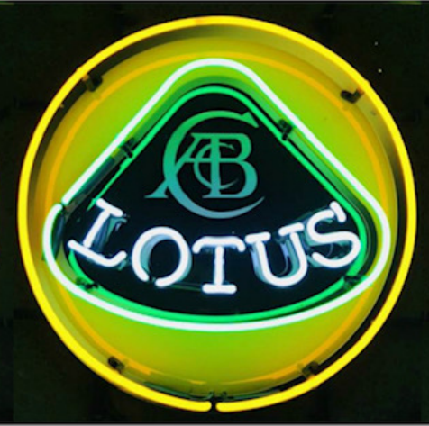 new Lotus car neon sign 
