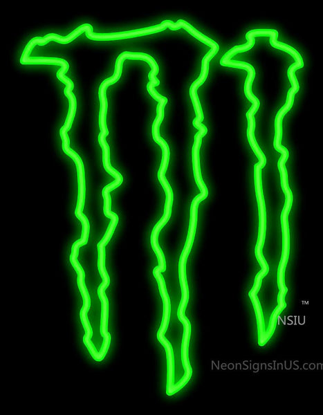 Monster Energy Logo Neon Sign – Custom-Neon-Sign