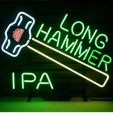 Professional  New Redhook Long Hammer Ipa Beer Real Neon Beer Bar Pub Sign 