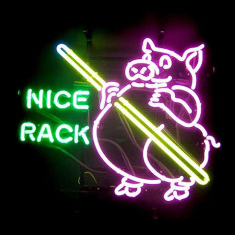 Professional  Nice Rack Shop Open Neon Sign 
