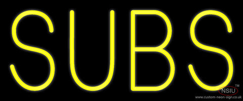 Yellow Subs Neon Sign 
